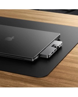 HYPER DUO PRO 7-in-2 USB-C Hub USB Type-C 104 Mbit/s Szary