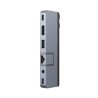HYPER DUO PRO 7-in-2 USB-C Hub USB Type-C 104 Mbit/s Szary