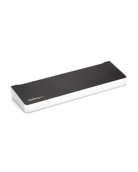 StarTech.com DK30CH2DPPDU stacja dokująca Przewodowa USB 3.2 Gen 1 (3.1 Gen 1) Type-C Czarny, Srebrny