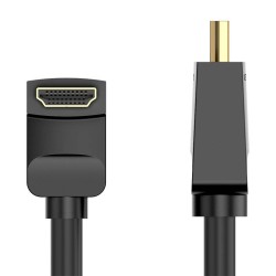 Kabel HDMI Vention AARBI 3m kątowy 90° (czarny)