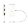 j5create JCA379EW-N huby i koncentratory USB Type-C 5000 Mbit/s Biały