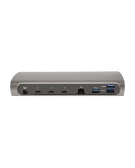 StarTech.com TB4CDOCKUE stacja dokująca Przewodowa Thunderbolt 4 Czarny, Szary