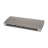 StarTech.com TB4CDOCKUE stacja dokująca Przewodowa Thunderbolt 4 Czarny, Szary