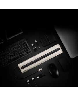 ATEN UH3237-AT stacja dokująca Przewodowa USB 3.2 Gen 1 (3.1 Gen 1) Type-C Czarny, Szary