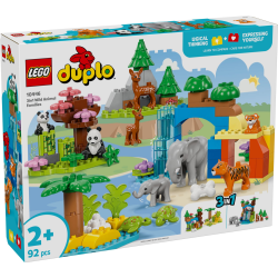 LEGO DUPLO Rodziny dzikich zwierząt 3 w 1 10446
