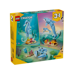 LEGO Creator 3w1 Zwierzęta morskie: piękny delfin 31385