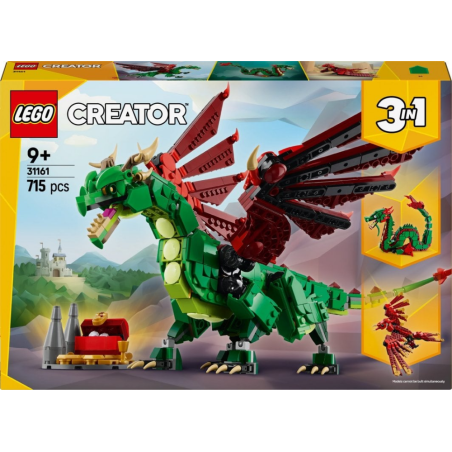 LEGO 31161 CREATOR 3w1 - Średniowieczny smok