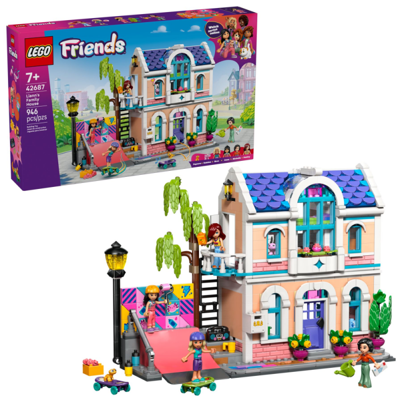 LEGO FRIENDS Dom rodzinny Liann 42687