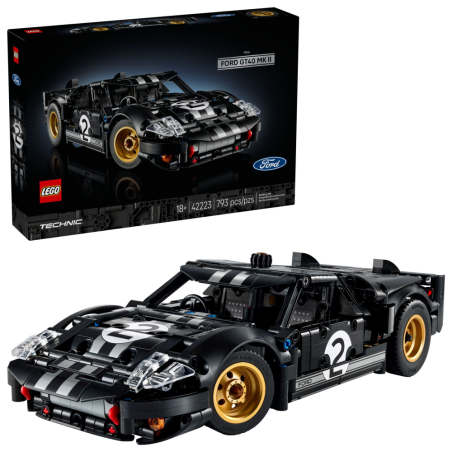 LEGO Technic Samochód wyścigowy 1966 Ford GT40 MKI 42223