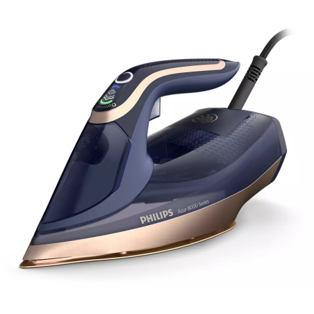 Żelazko parowe PHILIPS DST8050/20 (3000W /Niebiesko-złoty)