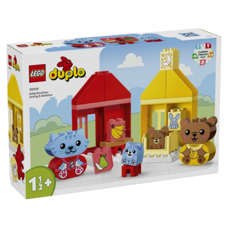 LEGO 10414 DUPLO Codzienne czynności - jedzenie i pora snu