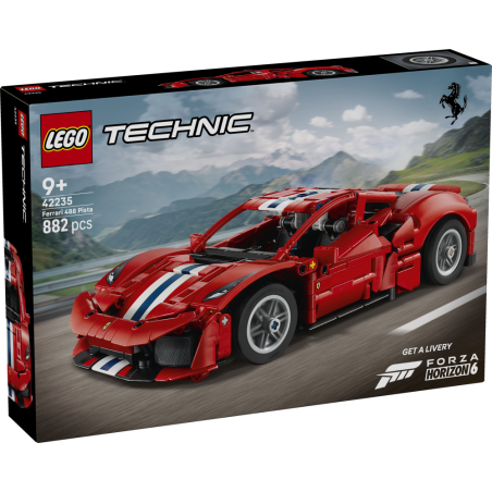 LEGO Technic Samochód Ferrari 488 PISTA 42235