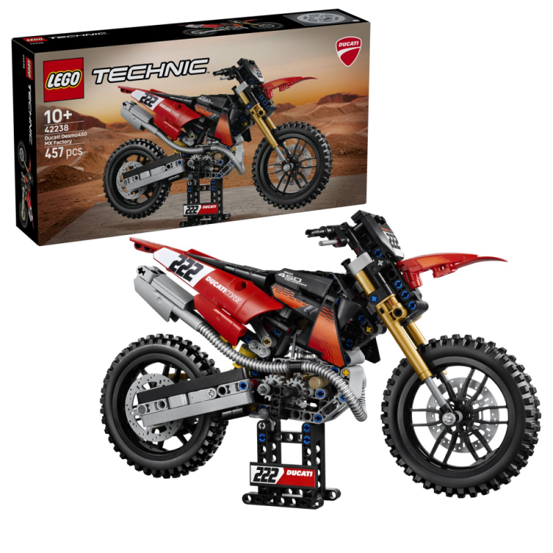 LEGO Technic Motocykl Ducati Desmo450 MX Factory 42238