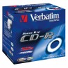Verbatim CD-R, 43326, DataLife PLUS, 1-pack, 700MB, 52x, 80min., Crystal, jewel box, Cena za 1 szt