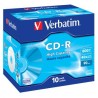 Verbatim CD-R, 43428, High Capacity, 10-pack, 800MB, 40x, 90min., 12cm, bez możliwości nadruku, jewel box, do archiwizacji danyc