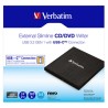 Verbatim 43886, Nagrywarka CD/DVD, szybkość CD(24x) DVD (8x),USB 3.2 GEN1 i USB-C