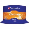 Verbatim DVD-R, Matt Silver, 43548, 4.7GB, 16x, spindle, 50-pack, bez możliwości nadruku, 12cm, do archiwizacji danych