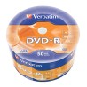 Verbatim DVD-R, Matt Silver, 43788, 4.7GB, 16x, spindle, 50-pack, bez możliwości nadruku, 12cm, do archiwizacji danych