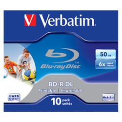 Verbatim BD-R DL, jewel case, 43736, 6x, 10szt.