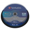 Verbatim BD-R, Single Layer 25GB, cake box, 43742, 6x, 10-pack, do archiwizacji danych