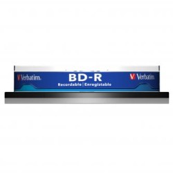 Verbatim BD-R, Single Layer 25GB, cake box, 43742, 6x, 10-pack, do archiwizacji danych