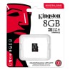 Kingston Karta pamięci Micro Secure Digital Card Industria, 8GB, micro SDHC, SDCIT2/8GBSP, UHS-I U3 (Class 10), V30, A1, karta p