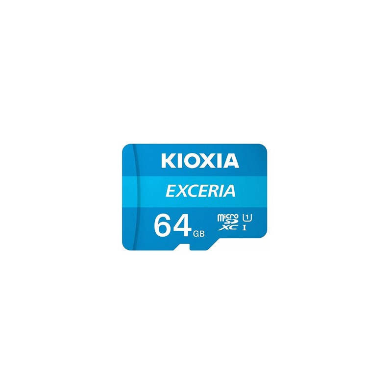Kioxia Karta pamięci Exceria (M203), 64GB, microSDXC, LMEX1L064GG2, UHS-I U1 (Class 10)