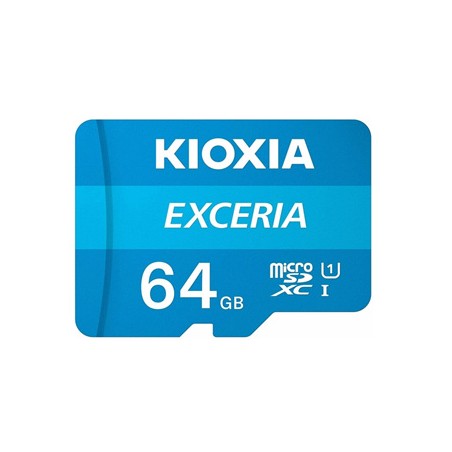 Kioxia Karta pamięci Exceria (M203), 64GB, microSDXC, LMEX1L064GG2, UHS-I U1 (Class 10)