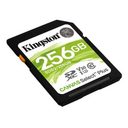 Kingston karta Canvas Select Plus, 256GB, SDXC, SDC2/256GB, UHS-I U3 (Class 10), A1
