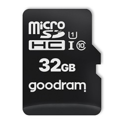 Goodram Karta pamięci Micro Secure Digital Card All-In-ON, 32GB, multipack, M1A4-0320R12, UHS-I U1 (Class 10), ALL in One z czyt