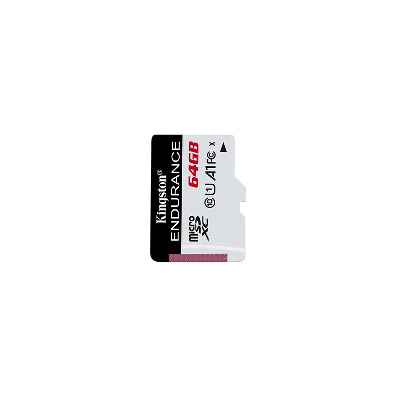 Kingston karta pamięci  High-Endurance, 64GB, micro SDHC, SDCE/64GB, UHS-I U1 (Class 10), A1