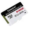 Kingston karta pamięci  High-Endurance, 64GB, micro SDHC, SDCE/64GB, UHS-I U1 (Class 10), A1