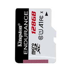 Kingston karta pamięci High-Endurance, 128GB, micro SDHC, SDCE/128GB, UHS-I U1 (Class 10), A1