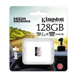 Kingston karta pamięci  High-Endurance, 128GB, micro SDHC, SDCE/128GB, UHS-I U1 (Class 10), A1