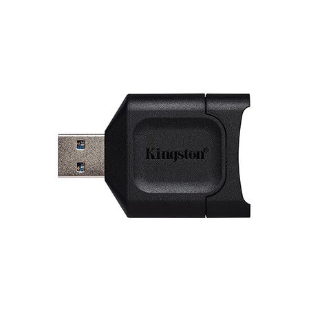 Kingston czytnik USB 3.0 (3.2 Gen 1), MobileLite Plus SD, SD, zewnętrzny, czarna, złącze USB A