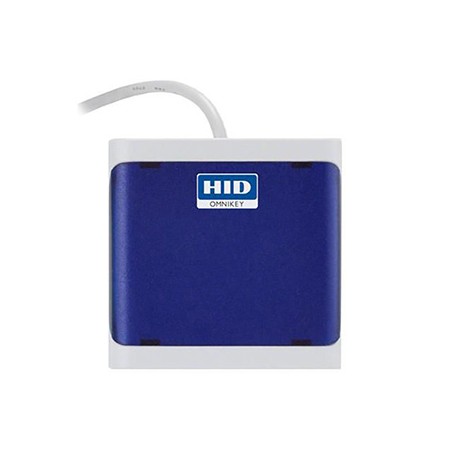 Omnikey czytnik USB 2.0, R50220318-DB, karty chipowe, zewnętrzny, ciemnoniebieska, złącze USB