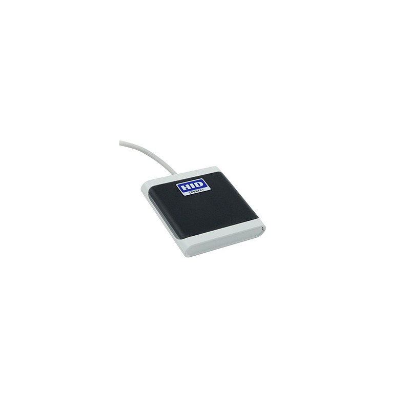 Omnikey czytnik USB 2.0, R50220318-GR, karty chipowe, zewnętrzny, szara, złącze USB