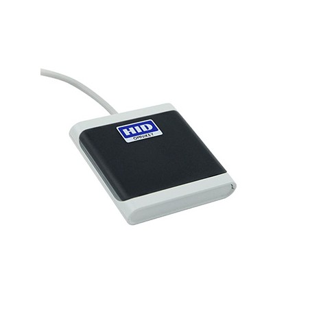 Omnikey czytnik USB 2.0, R50220318-GR, karty chipowe, zewnętrzny, szara, złącze USB
