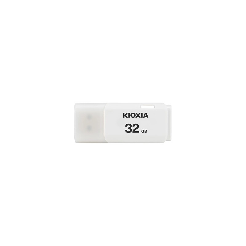 Kioxia USB flash disk, USB 2.0, 32GB, Hayabusa U202, Hayabusa U202, biały, LU202W032GG4