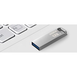 Kioxia USB flash disk, USB 3.0, 128GB, Biwako U366, Biwako U366, srebrny, LU366S128GG4