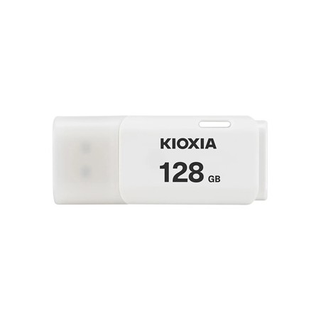 Kioxia USB flash disk, USB 2.0, 128GB, Hayabusa U202, Hayabusa U202, biały, LU202W128GG4