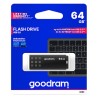 Goodram USB flash disk, USB 3.0, 64GB, UME3, czarny, UME3-0640K0R11, USB A, z osłoną