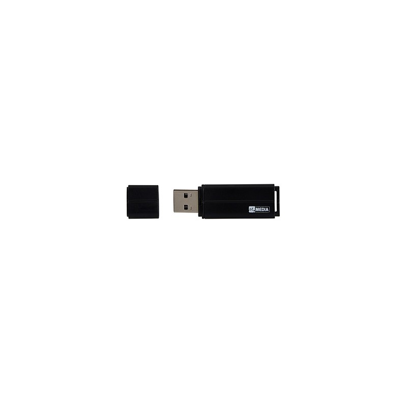 MyMedia USB flash disk, USB 2.0, 32GB, czarny, 69262, z plastikową osłoną