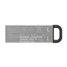 Kingston USB flash disk, USB 3.0, 128GB, DataTraveler(R) Kyson, srebrny, DTKN/128GB, USB A, z oczkiem na brelok