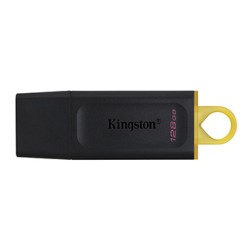 Kingston USB flash disk, USB 3.0, 128GB, DataTraveler Exodia, czarny, DTX/128GB, USB A, z osłoną