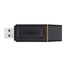 Kingston USB flash disk, USB 3.0, 128GB, DataTraveler Exodia, czarny, DTX/128GB, USB A, z osłoną