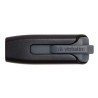 Verbatim USB flash disk, USB 3.0, 32GB, V3, Store N Go, czarny, 49173, USB A, z wysuwanym złączem