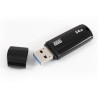 Goodram USB flash disk, USB 3.0, 64GB, UMM3, czarny, UMM3-0640K0R11, USB A, z osłoną