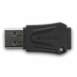 Verbatim USB flash disk, USB 2.0, 64GB, ToughMAX, czarny, 49332, USB A, kompozyt KyronMAX(tm)