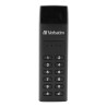 Verbatim USB flash disk, USB 3.0 / 3.1 Gen 1, 64GB, Keypad Secure, czarny, 49431, 256bitowe szyfrowanie AES, LED złącze USB C